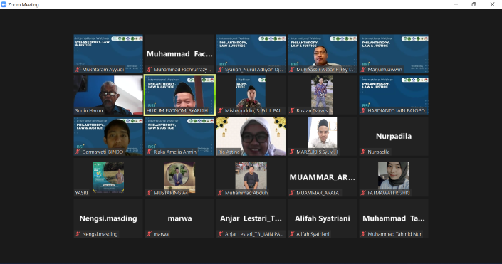 HES IAIN Palopo Sukses Gelar Webinar Internasional