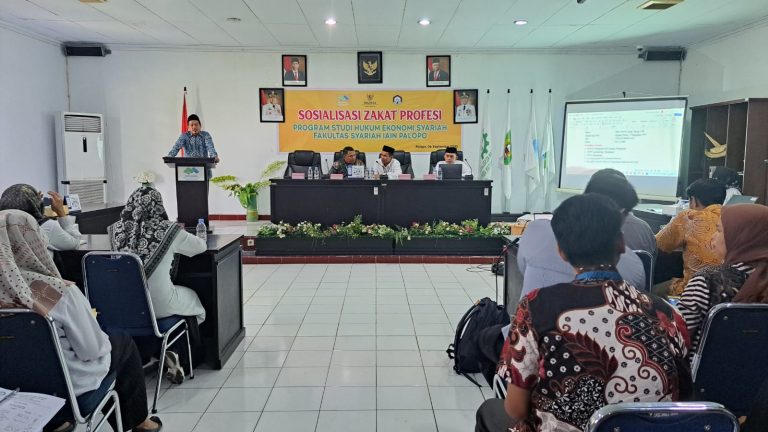Prodi HES IAIN Palopo gelar kegiatan Sosialisasi Zakat Profesi di PDAM Kota Palopo